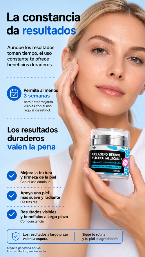 Dermanova- Colageno, Acido hialuronico y retinol. Todos los beneficios en una sola crema