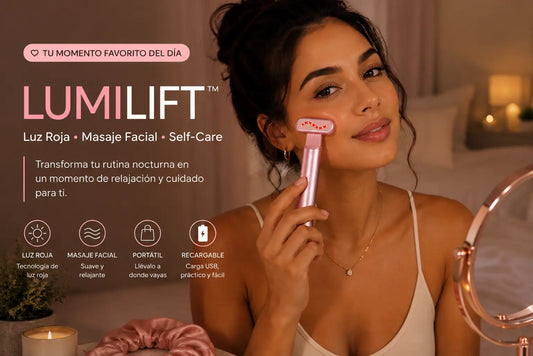 LUMILIFT™ | Varita Facial de Luz Roja y Masaje