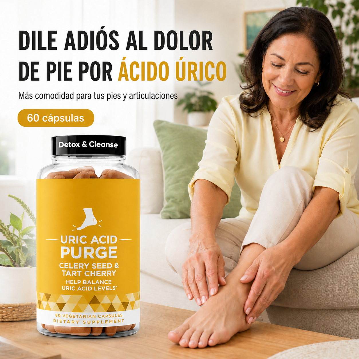 Balance Ácido Úrico™-  Dile adios al dolor en el dedo gordo