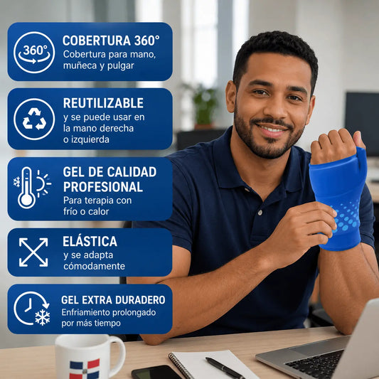 AlivioFlex™ | Frío y Calor para Muñecas Lastimadas
